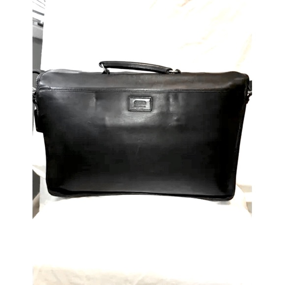 Coach Vintage Leather & Nylon Briefcase 5105 Mens - Picture 4 of 13